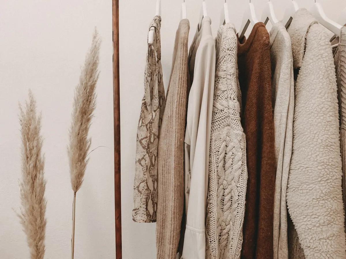 Colourful fabrics and fashion materials